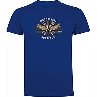 [해외]KRUSKIS 반소매 티셔츠 Motorcycle Supply 9140891692 Royal Blue