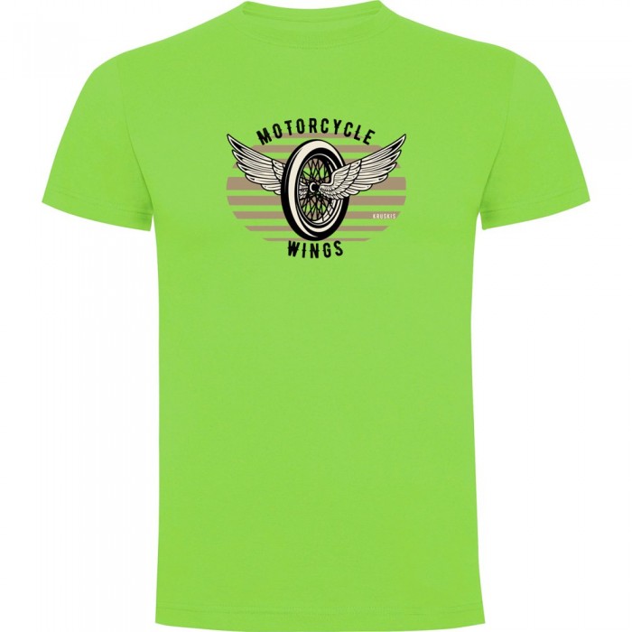 [해외]KRUSKIS Motorcycle Wings 반팔 티셔츠 9140891716 Light Green