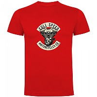 [해외]KRUSKIS 반소매 티셔츠 Motorcycles Co 9140891748 Red