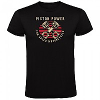 [해외]KRUSKIS 반소매 티셔츠 Piston 파워 9140891883 Black