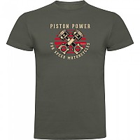 [해외]KRUSKIS 반소매 티셔츠 Piston 파워 9140891884 Dark Army Green