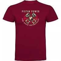 [해외]KRUSKIS 반소매 티셔츠 Piston 파워 9140891886 Dark Red