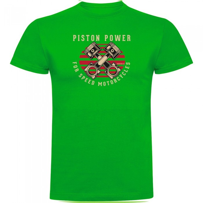 [해외]KRUSKIS Piston 파워 반팔 티셔츠 9140891888 Green