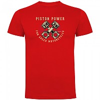 [해외]KRUSKIS 반소매 티셔츠 Piston 파워 9140891893 Red