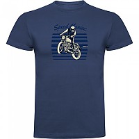 [해외]KRUSKIS 반소매 티셔츠 Speed Maniac 9140892188 Denim Blue