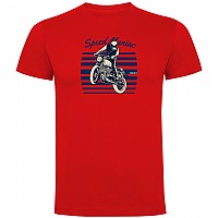 [해외]KRUSKIS 반소매 티셔츠 Speed Maniac 9140892194 Red