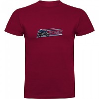 [해외]KRUSKIS 반소매 티셔츠 Speed 9140892205 Dark Red