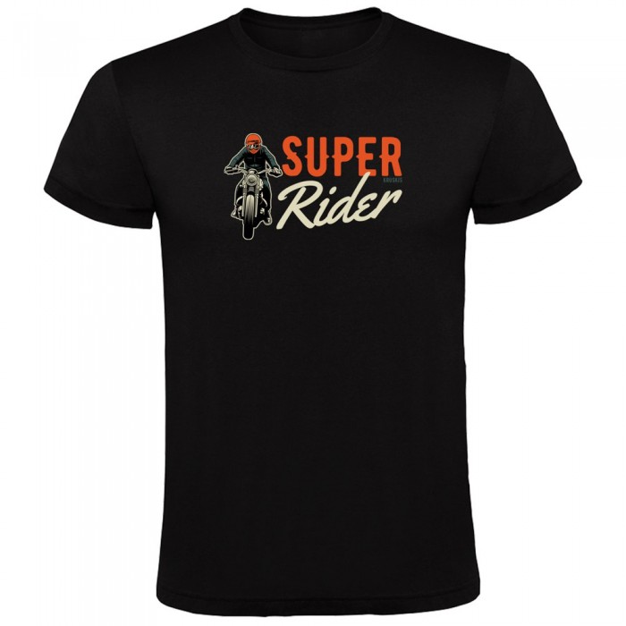 [해외]KRUSKIS Super Rider 반팔 티셔츠 9140892259 Black