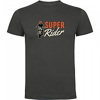 [해외]KRUSKIS 반소매 티셔츠 Super Rider 9140892262 Dark Grey