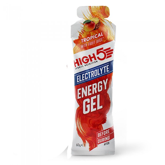 [해외]HIGH5 에너지 젤 Electrolyte 40g 열렬한 7140594982 Multicolor