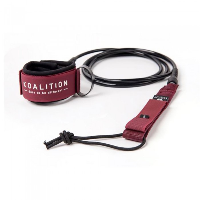 [해외]KOALITION 속박 6´0`` x 7mm Regular 14140857024 Dark Red Black