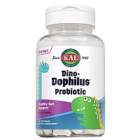 [해외]KAL 생균제 Dino-Dophilus 프로bioti 60 츄어블 정제 체리 3140178332