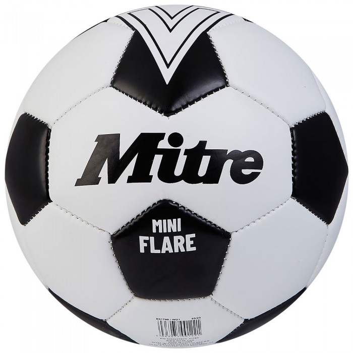 [해외]MITRE Flare 미니 축구공 3140773365 White / Black