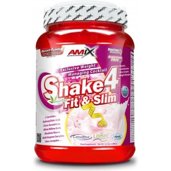 [해외]AMIX 가루 Shake4 Fit & Slim 1kg 12139622451 Clear