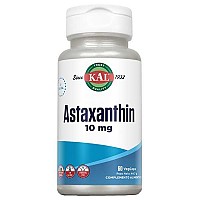 [해외]KAL 항산화제 Astaxanthin 10mg 60 모자 12140178325