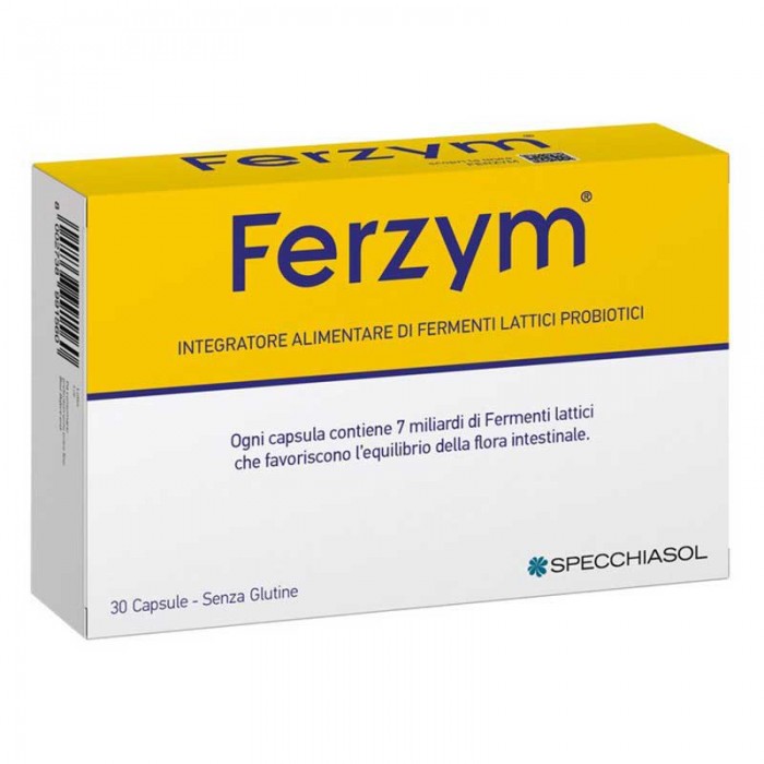 [해외]SPECCHIASSOL 효소 및 소화 보조제 Ferzym Plus 30 모자 12140178431