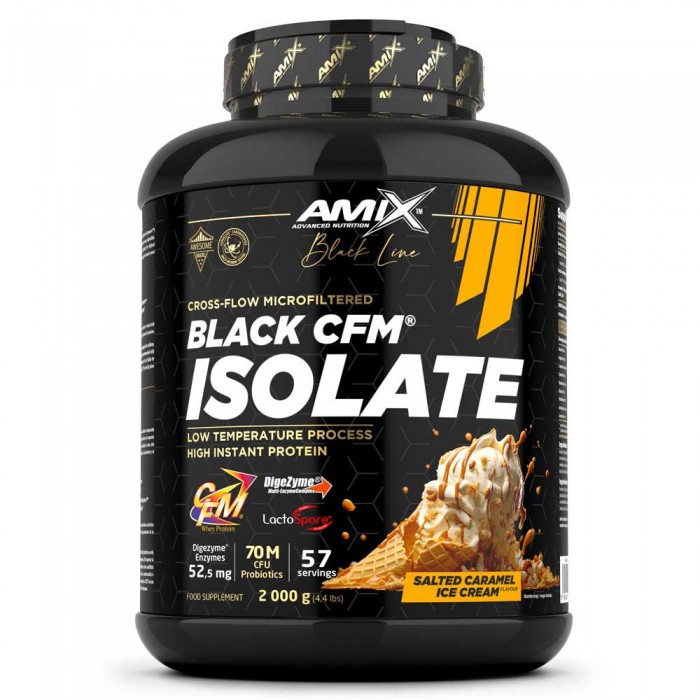[해외]AMIX 단백질 소금 카라멜 Black CFM Isolate 2kg 12140602659