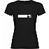 [해외]KRUSKIS 프레임 Padel 반팔 티셔츠 12140891361 Black