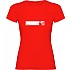 [해외]KRUSKIS 프레임 Padel 반팔 티셔츠 12140891371 Red