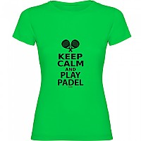 [해외]KRUSKIS Keep Calm And Play Padel 반팔 티셔츠 12140891542 Light Green