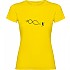 [해외]KRUSKIS Padel DNA 반팔 티셔츠 12140891811 Yellow