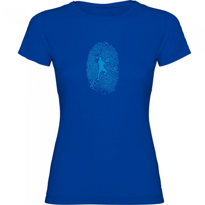 [해외]KRUSKIS Padel Fingerprint 반팔 티셔츠 12140891836 Royal Blue