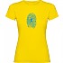 [해외]KRUSKIS Padel Fingerprint 반팔 티셔츠 12140891840 Yellow