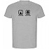 [해외]KRUSKIS 프로blem 솔루션 Padel ECO 반팔 티셔츠 12140891909 Heather Grey