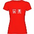 [해외]KRUSKIS 프로blem 솔루션 Padel 반팔 티셔츠 12140891922 Red