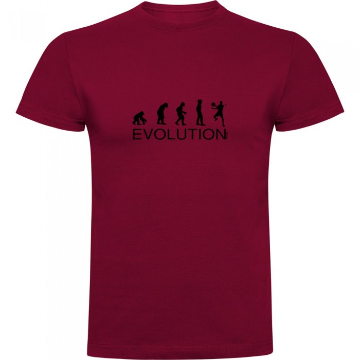 [해외]KRUSKIS Evolution Padel 반팔 티셔츠 12140891190 Dark Red