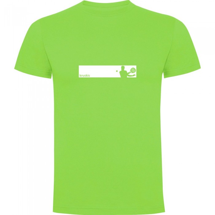 [해외]KRUSKIS 프레임 Padel 반팔 티셔츠 12140891368 Light Green