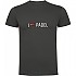 [해외]KRUSKIS I Love Padel 반팔 티셔츠 12140891479 Dark Grey