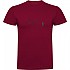 [해외]KRUSKIS Padel DNA 반팔 티셔츠 12140891799 Dark Red