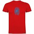[해외]KRUSKIS Padel Fingerprint 반팔 티셔츠 12140891835 Red