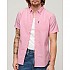 [해외]슈퍼드라이 Vintage Oxford 반팔 셔츠 140775382 Bright Pink
