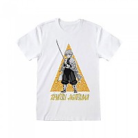 [해외]HEROES Demon Slayer Zenitsu Tri 반팔 티셔츠 140826724 White