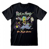 [해외]HEROES Rick & Morty Oh It Gets Darker 반팔 티셔츠 140906398 Black