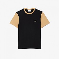 [해외]라코스테 반소매 티셔츠 TH1298 140606361 Black / Croissant