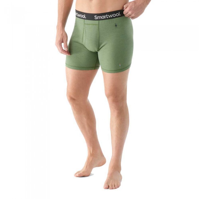 [해외]스마트울 Merino Brief 복서 브리프 4140575506 Fern Green