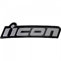 [해외]ICON 헬멧 배지 Domain™ 9140293088 Metallic Silver