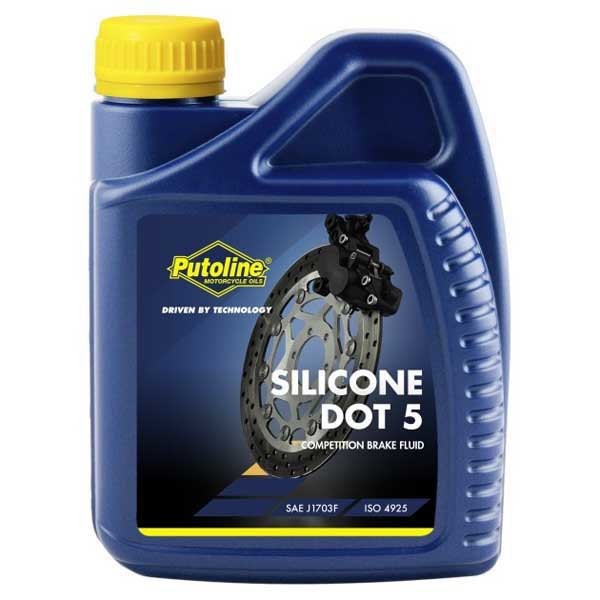 [해외]PUTOLINE DOT 5 Silicone 브레이크 오일 500ml 9140853177 Blue