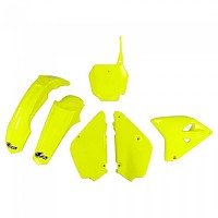 [해외]UFO Suzuki RM 85 2000-2024 Restyling SUKIT405K-DFLU Fork 프로텍터s & 플라스틱 키트 9140866272 Neon Yellow