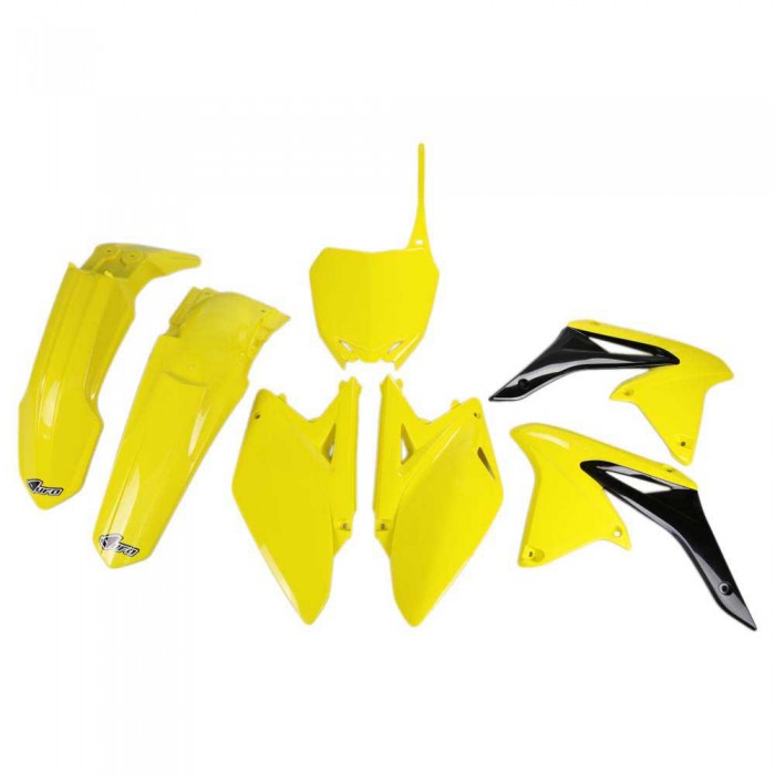 [해외]UFO Suzuki RMZ 250 2010-2018 SUKIT411-102 오토바이 플라스틱 키트 9140866288 Yellow