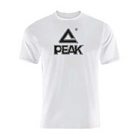 [해외]PEAK Big 로고 반팔 티셔츠 7140863860 White