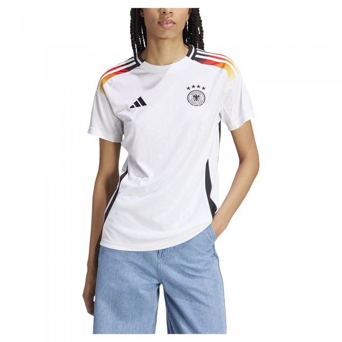 [해외]아디다스 Germany 23/24 Home 여성 반팔 티셔츠 3140538689 White