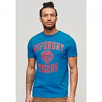 [해외]슈퍼드라이 Track & Field Ath Graphic 반팔 티셔츠 140588818 Super Denby Blue