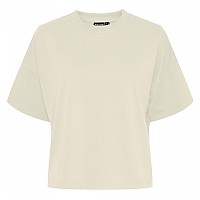 [해외]PIECES 고추 여름 2/4 헐렁한 짧은 소매 스웨트 셔츠 140229043 White Pepper