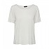 [해외]PIECES Sylvie 반팔 티셔츠 140557276 Bright White