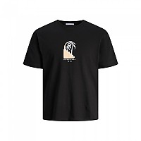 [해외]잭앤존스 Marbella Front 반팔 티셔츠 140438623 Black