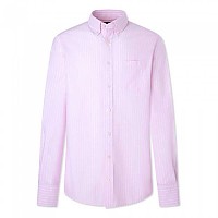 [해외]해켓 Essential Ox Stripe 긴팔 셔츠 140506423 College Pink
